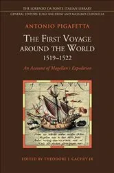 Book cover of The First Voyage around the World (1519-1522) by Antonio Pigafetta