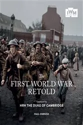 Book cover of The First World War Retold by Paul Cornish