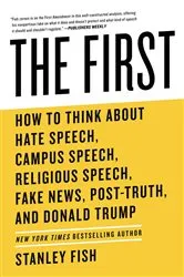 Book cover of The First by Stanley Fish