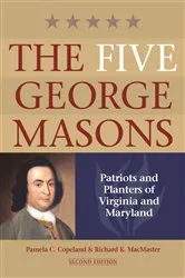 Book cover of The Five George Masons by Pamela C. Copeland