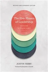 Book cover of The Five Phases of Leadership by Justyn Terry