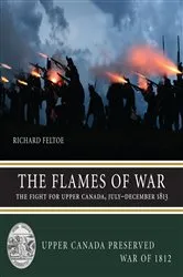 Book cover of The Flames of War by Richard Feltoe