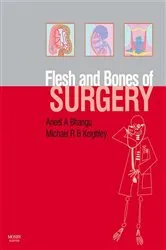 Book cover of The Flesh and Bones of Surgery by Aneel Bhangu