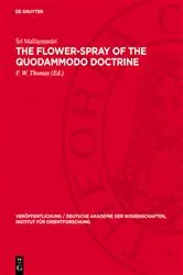 Book cover of The Flower-Spray of the Quodammodo Doctrine by Śrī Malliṣeṇasūri