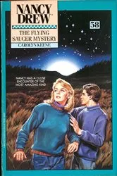 Book cover of The Flying Saucer Mystery by Carolyn Keene