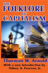 Book cover of The Folklore of Capitalism by Reeve Robert Brenner