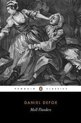Book cover of The Fortunes and Misfortunes of the Famous Moll Flanders by Daniel Defoe