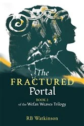 Book cover of The Fractured Portal by R B Watkinson