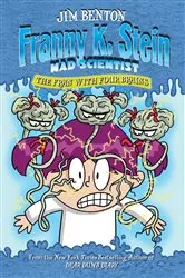 Book cover of The Fran with Four Brains by Jim Benton