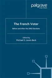 Book cover of The French Voter by M. Lewis-Beck