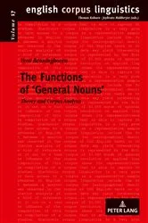Book cover of The Functions of ‹General Nouns› by Joybrato Mukherjee