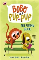 Book cover of The Funny Book (Bobo and Pup-Pup) by Vikram Madan