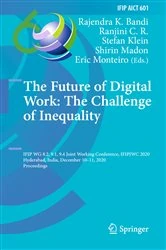 Book cover of The Future of Digital Work: The Challenge of Inequality by Rajendra K. Bandi