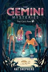 Book cover of The Gemini Mysteries: The Cat's Paw (The Gemini Mysteries Book 2) by Kat Shepherd