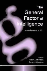 Book cover of The General Factor of Intelligence by Robert J. Sternberg
