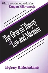 Book cover of The General Theory of Law and Marxism by Evgeny Pashukanis