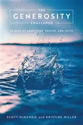 Book cover of The Generosity Challenge by Scott McKenzie