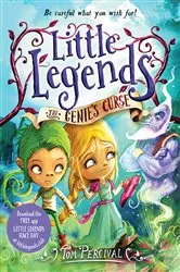 Book cover of The Genie's Curse by Tom Percival