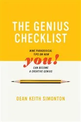 Book cover of The Genius Checklist by Dean Keith Simonton