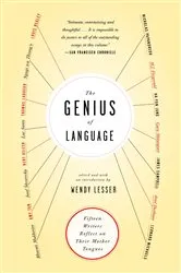 Book cover of The Genius of Language by Wendy Lesser