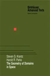 Book cover of The Geometry of Domains in Space by Steven G. Krantz