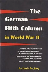 Book cover of The German Fifth Column in the Second World War by Louis De Jong