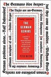 Book cover of The German Genius by Peter Watson