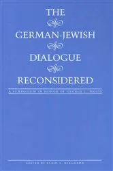Book cover of The German-Jewish Dialogue Reconsidered by Jost Hermand