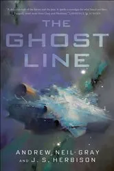 Book cover of The Ghost Line by Andrew Neil Gray