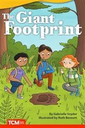 Book cover of The Giant Footprint by Gabrielle Snyder
