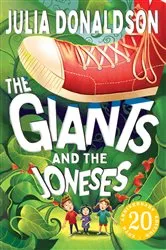 Book cover of The Giants and the Joneses by Julia Donaldson