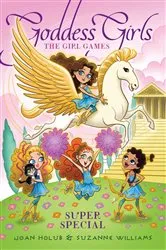 Book cover of The Girl Games by Joan Holub