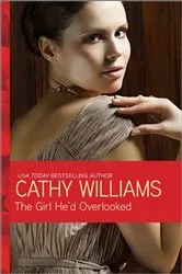 Book cover of The Girl He'd Overlooked by Cathy Williams