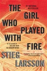 Book cover of The Girl Who Played with Fire by Stieg Larsson