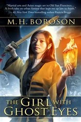 Book cover of The Girl with Ghost Eyes by M. H. Boroson