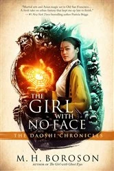 Book cover of The Girl with No Face by M. H. Boroson