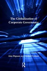 Book cover of The Globalization of Corporate Governance by Alan Dignam