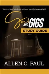 Book cover of The God and Gigs Study Guide by Allen C. Paul