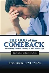 Book cover of The God of the Comeback by Roderick Levi Evans