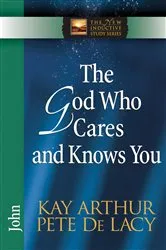 Book cover of The God Who Cares and Knows You by Kay Arthur