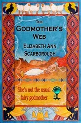 Book cover of The Godmother's Web by Elizabeth Ann Scarborough
