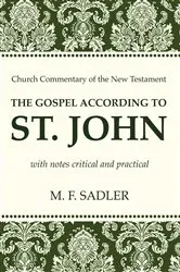 Book cover of The Gospel According to St. John by M. F. Sadler