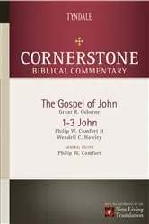 Book cover of The Gospel of John, 1-3 John by Philip Comfort