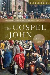 Book cover of The Gospel of John Leader Guide by Unknown