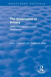 Book cover of The Governance of Privacy by Colin J. Bennett