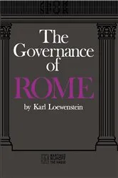 Book cover of The Governance of ROME by K. Loewenstein
