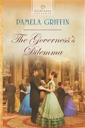 Book cover of The Governess's Dilemma by Pamela Griffin
