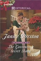 Book cover of The Governess's Secret Baby by Janice Preston