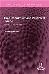 Book cover of The Government and Politics of France by Unknown