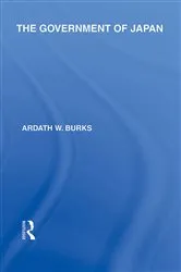 Book cover of The Government of Japan by Ardath Burks